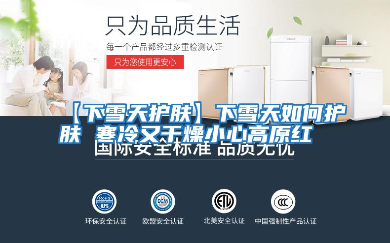 【下雪天護膚】下雪天如何護膚 寒冷又干燥小心高原紅