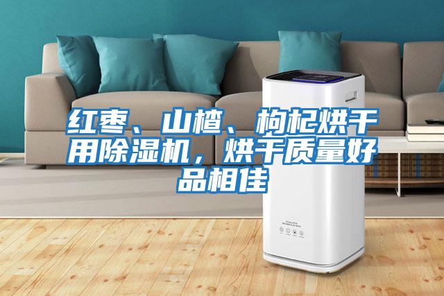 紅棗、山楂、枸杞烘干用除濕機，烘干質量好品相佳
