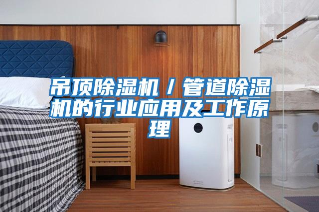 吊頂除濕機／管道除濕機的行業應用及工作原理