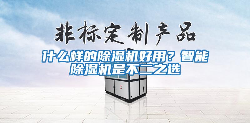 什么樣的除濕機好用？智能除濕機是不二之選