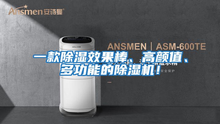 一款除濕效果棒、高顏值、多功能的除濕機(jī)！