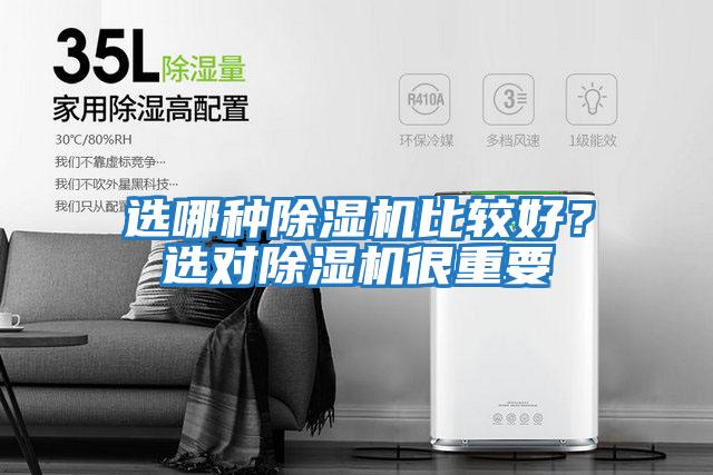 選哪種除濕機比較好？選對除濕機很重要