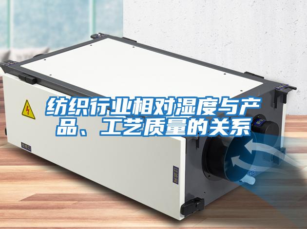 紡織行業相對濕度與產品、工藝質量的關系