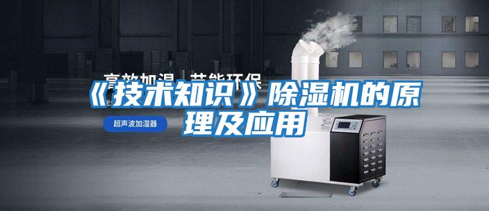 《技術(shù)知識》除濕機的原理及應用