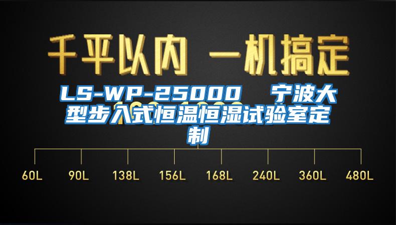LS-WP-25000 寧波大型步入式恒溫恒濕試驗(yàn)室定制