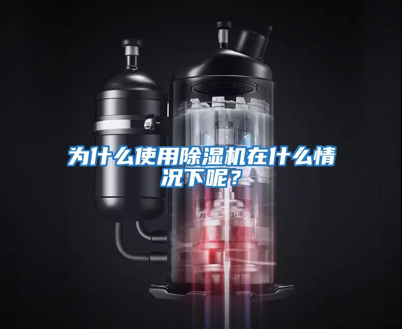 為什么使用除濕機在什么情況下呢？
