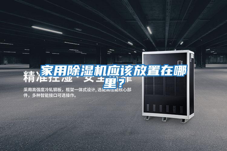 家用除濕機應該放置在哪里？