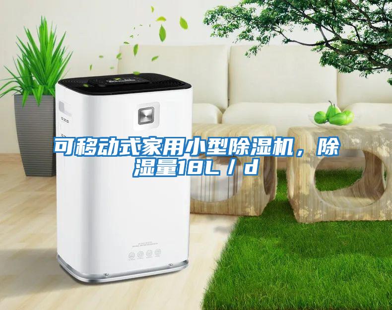 可移動式家用小型除濕機(jī)，除濕量18L／d