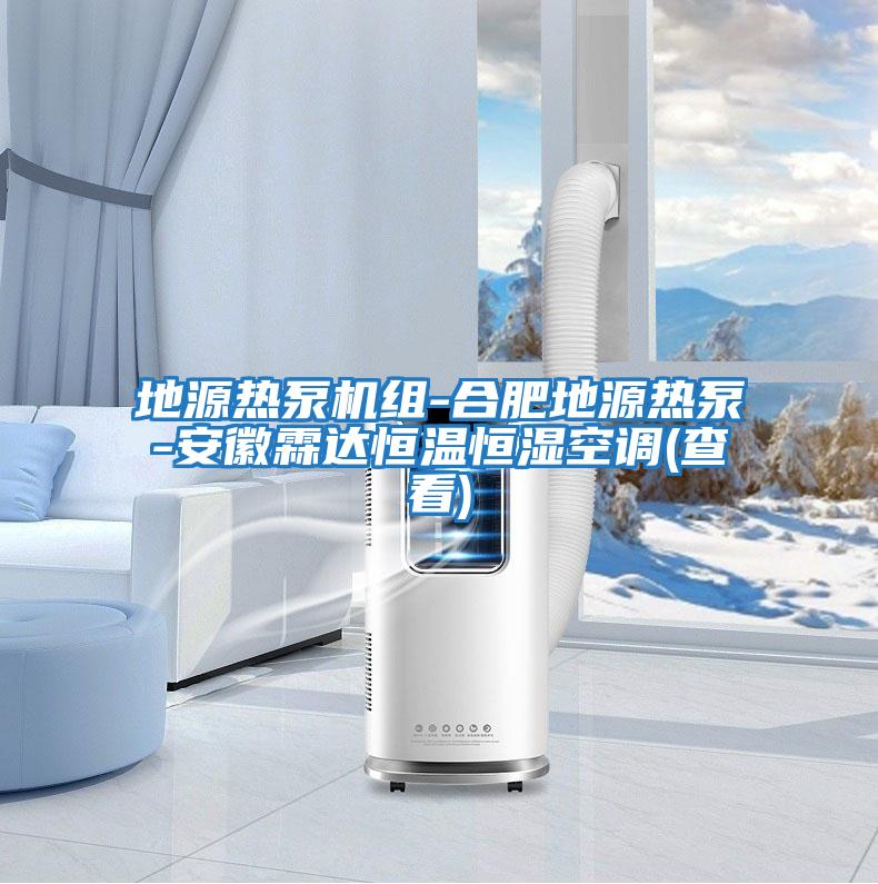 地源熱泵機組-合肥地源熱泵-安徽霖達恒溫恒濕空調(查看)