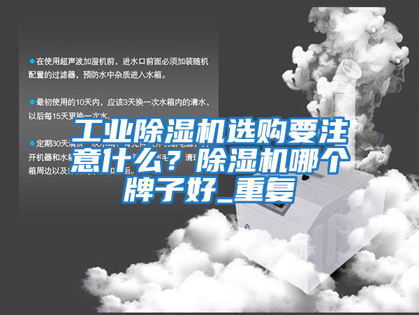 工業除濕機選購要注意什么？除濕機哪個牌子好_重復