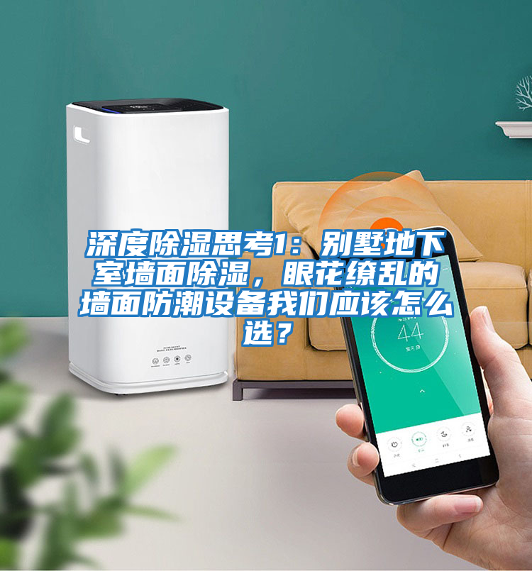 深度除濕思考1:別墅地下室墻面除濕,眼花繚亂的墻面防潮設備我們應該怎么選?