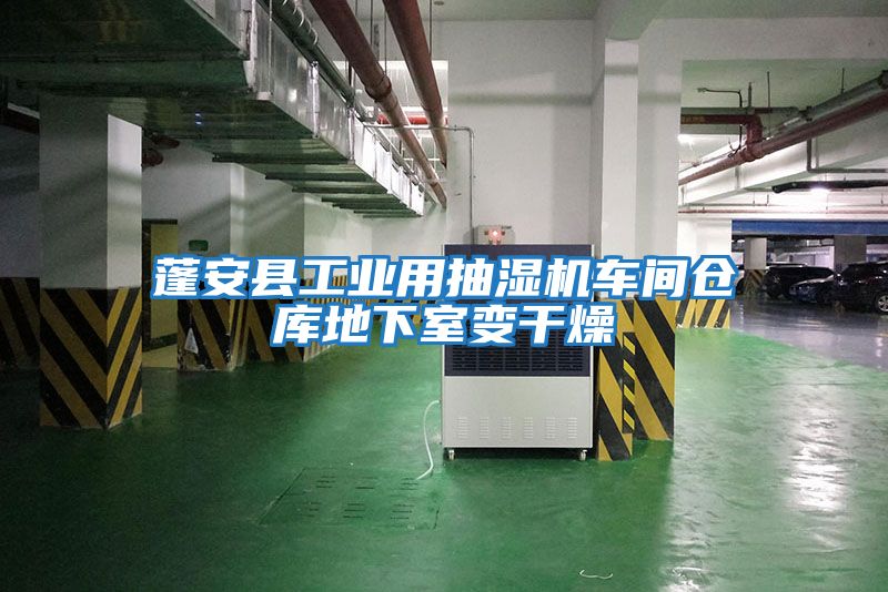 蓬安縣工業用抽濕機車間倉庫地下室變干燥