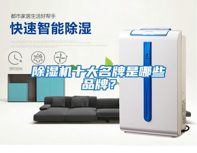 除濕機十大名牌是哪些品牌？
