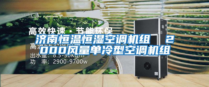 濟南恒溫恒濕空調(diào)機組  2000風量單冷型空調(diào)機組